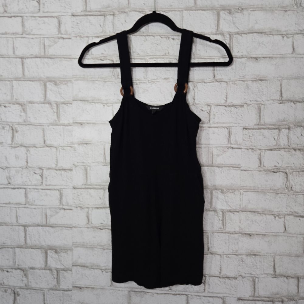Express cute shorts overall romper‎